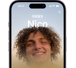 灞桥苹果15服务站分享iPhone15实时语音留言开启方法 